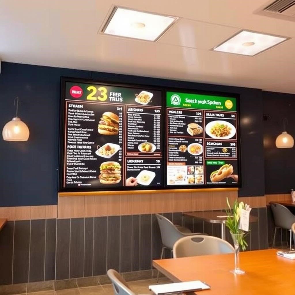 Digital Menu Boards