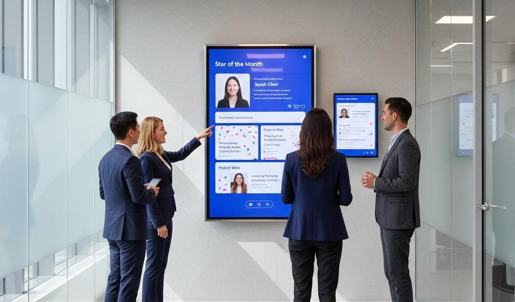 Employee Communication Screens