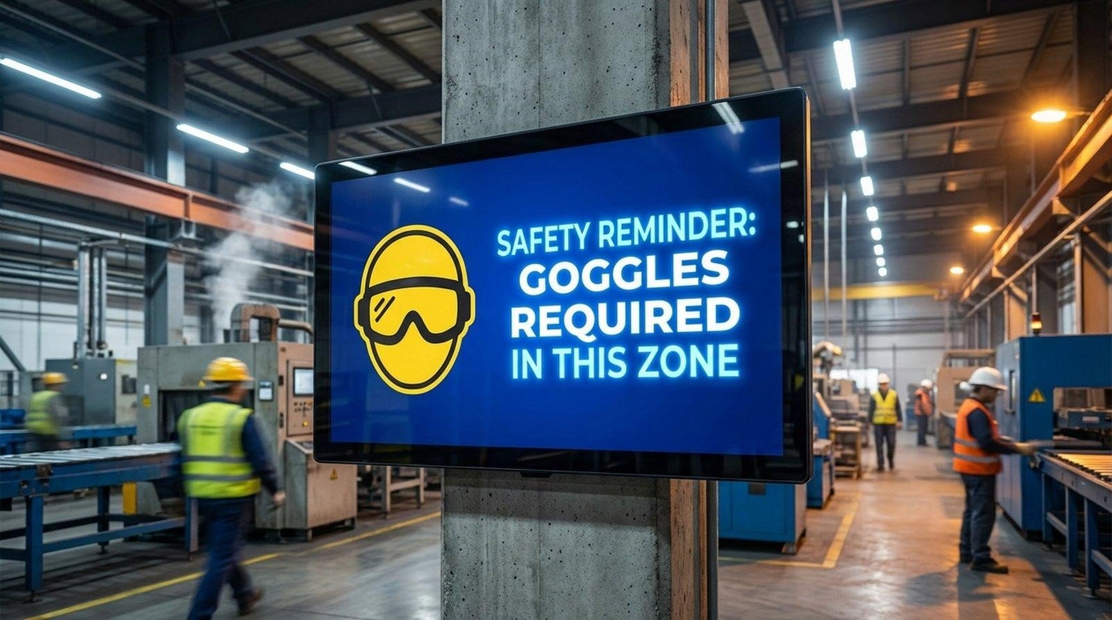 Safety Instructions Display