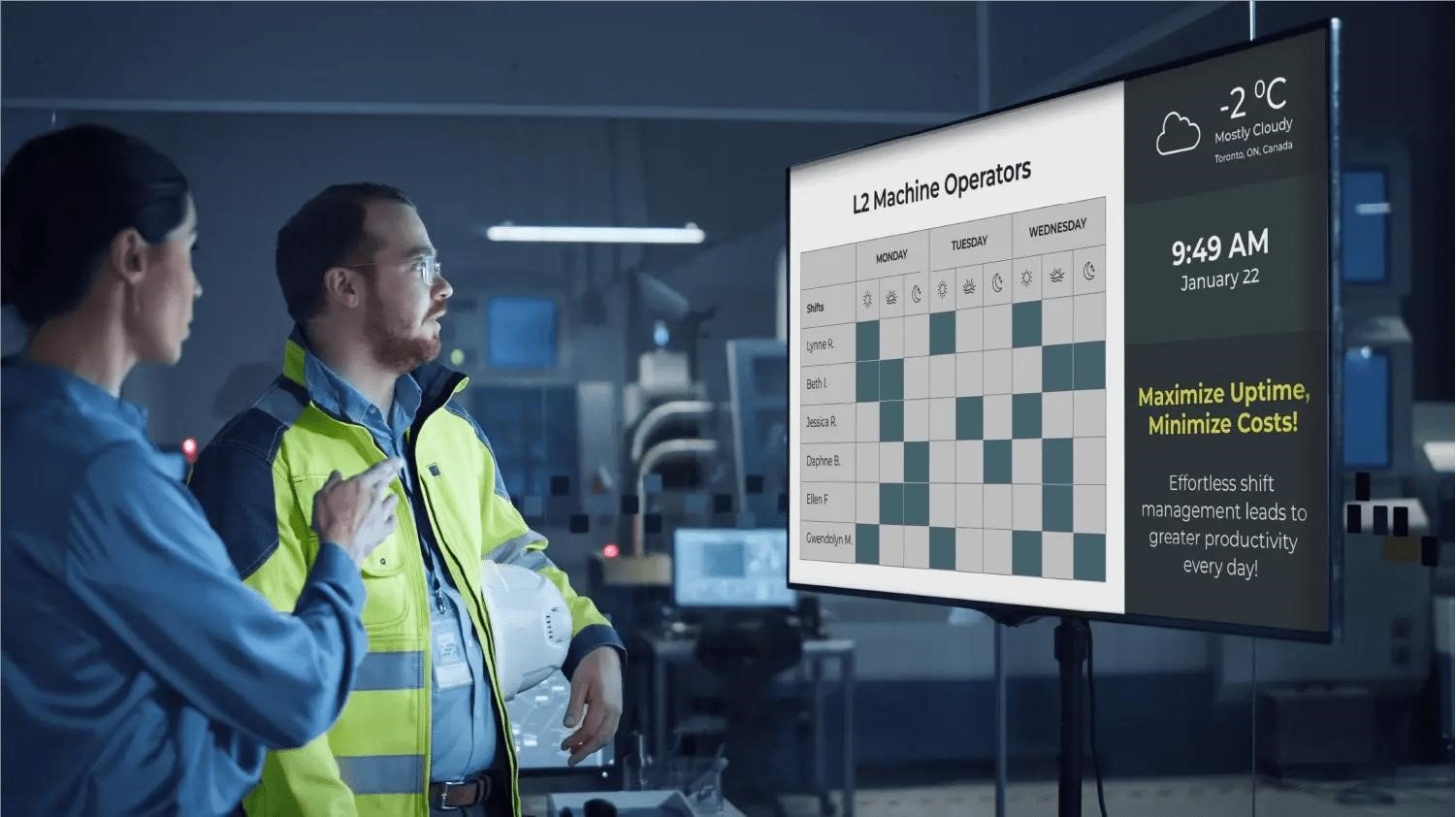 Shift Information Boards
